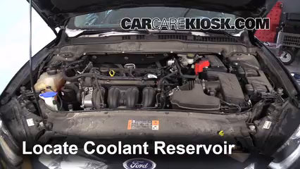 2014 Ford Fusion SE 2.5L 4 Cyl. Coolant (Antifreeze) Add Coolant